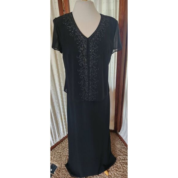 Positive Attitude special occasion dress with sparkly embroidery - Picture 1 of 11